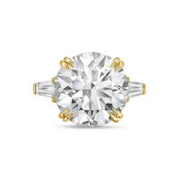 Diana M Jewels - Women's Round & Baguette Lab-grown Diamond Jewelry Ring (4.00 Ct) - Signature Plus