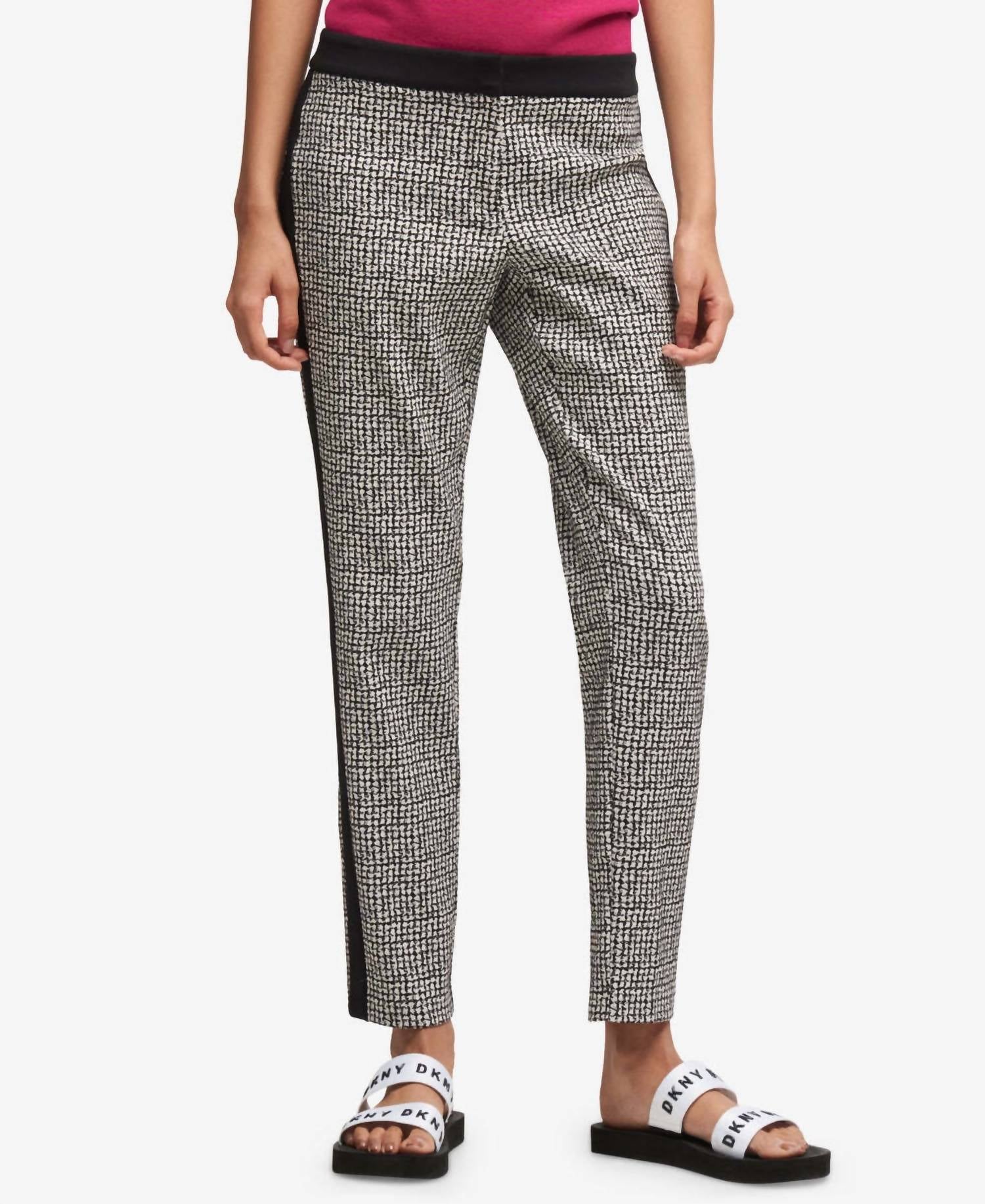 Dkny - Women's Tuxedo Stripe Skinny Pants