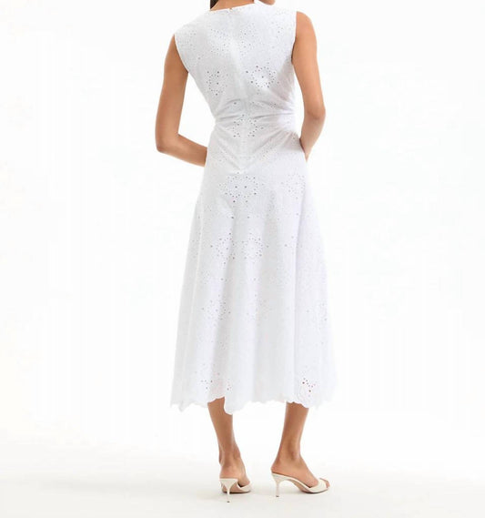 Veronica Beard - Aven Eyelet Midi Dress