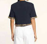 Cinq A Sept - Sunflare Florals Asa Top