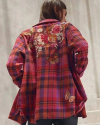 Johnny Was - Azalea Plaid Jacket