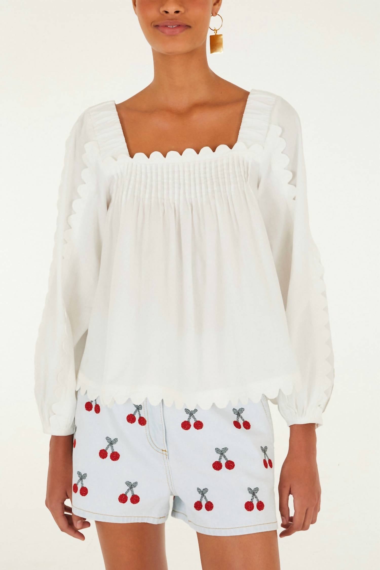 Farm Rio - Long Sleeve Blouse