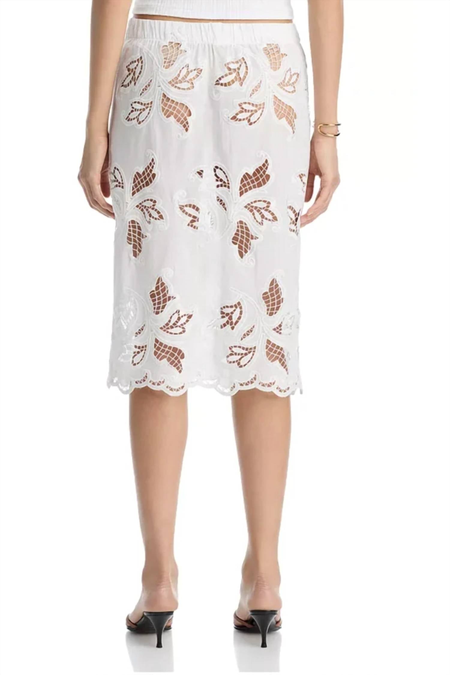 Cissa - Summer Midi Pencil Skirt