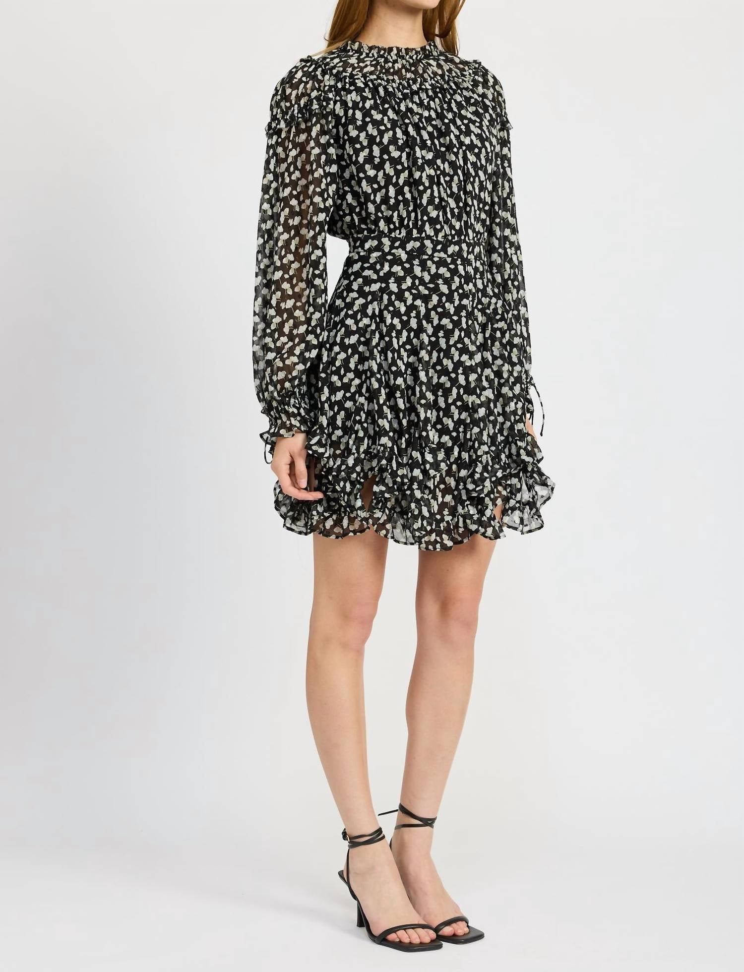 En Saison - Milani Ruffle Mini Dress