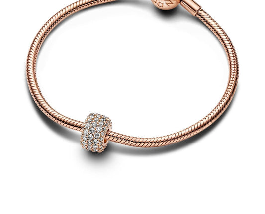 Pandora - Women's Sparkling Pavé Triple-row Charm