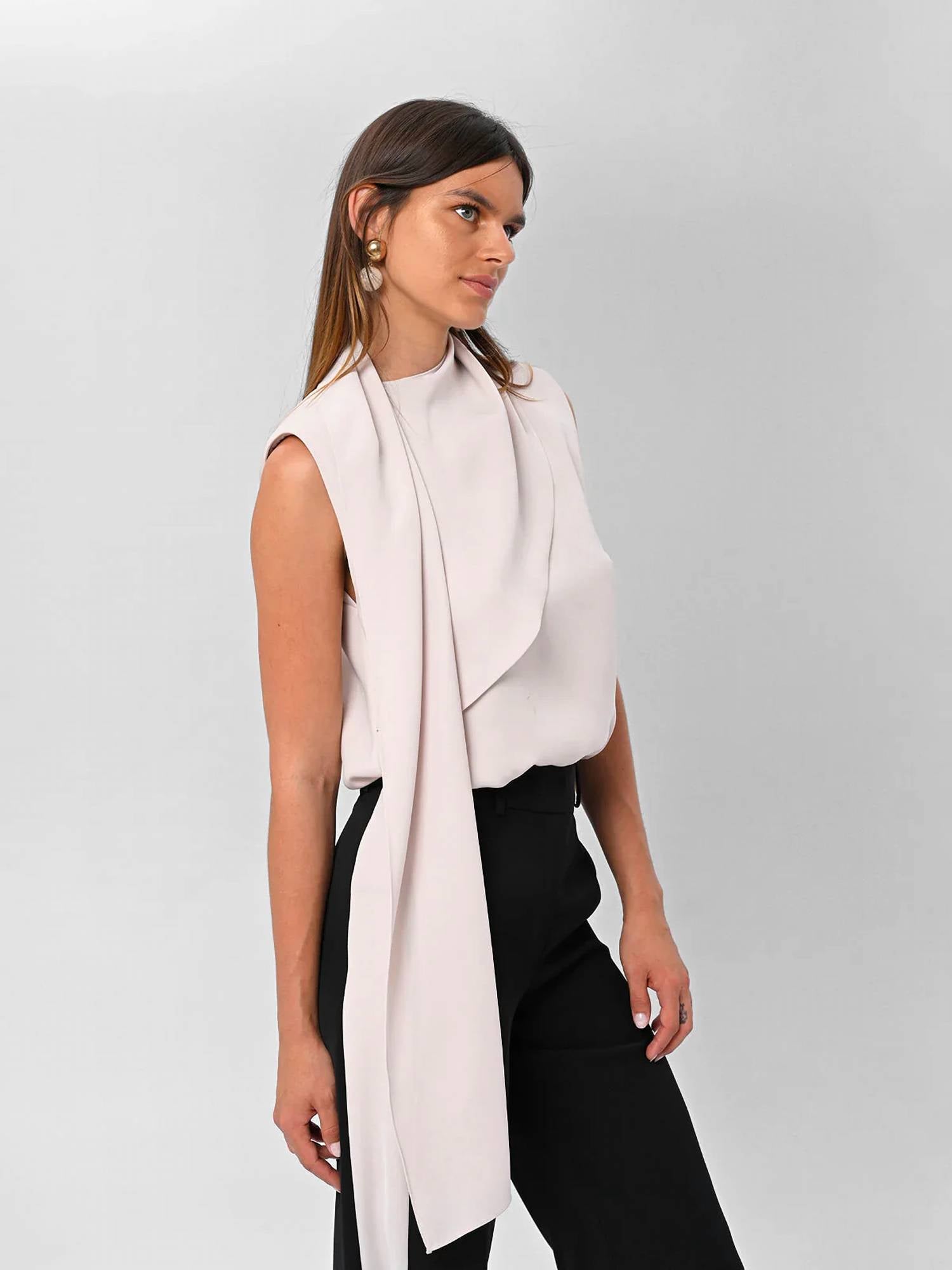 Chilia - Maya Draped Blouse