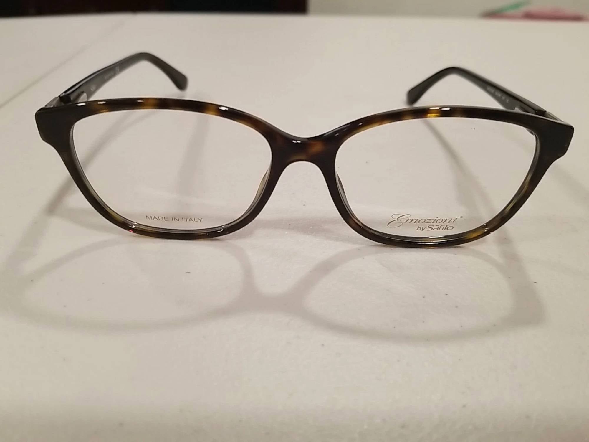 Emozioni by Safilo Women's Cat Eye Frame Eye Glass in tortoise - women's accessory