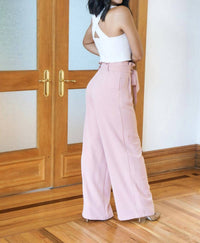 Do+Be - Wide leg pants with belt