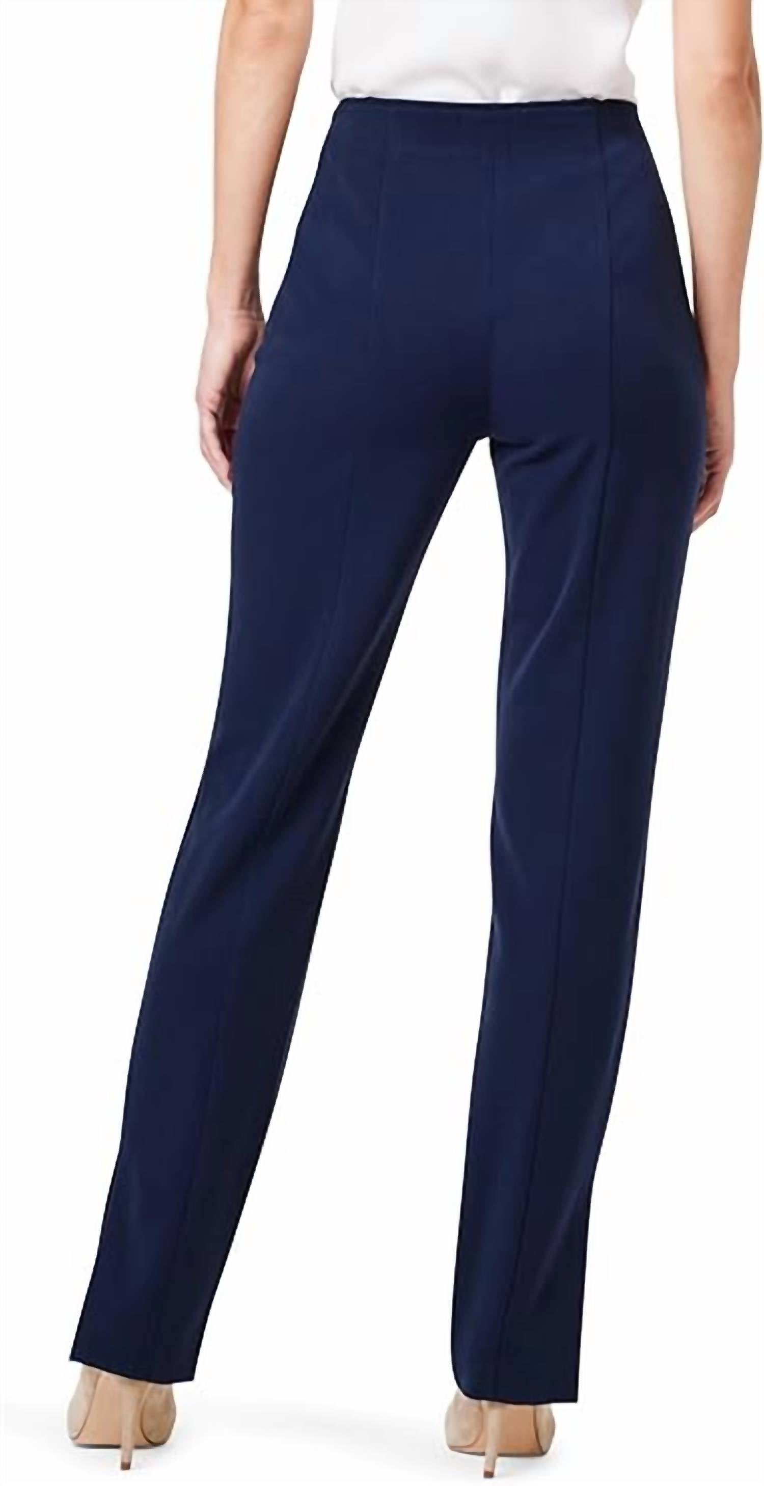 Nic + Zoe - Avenue Side Slit Straight Pant