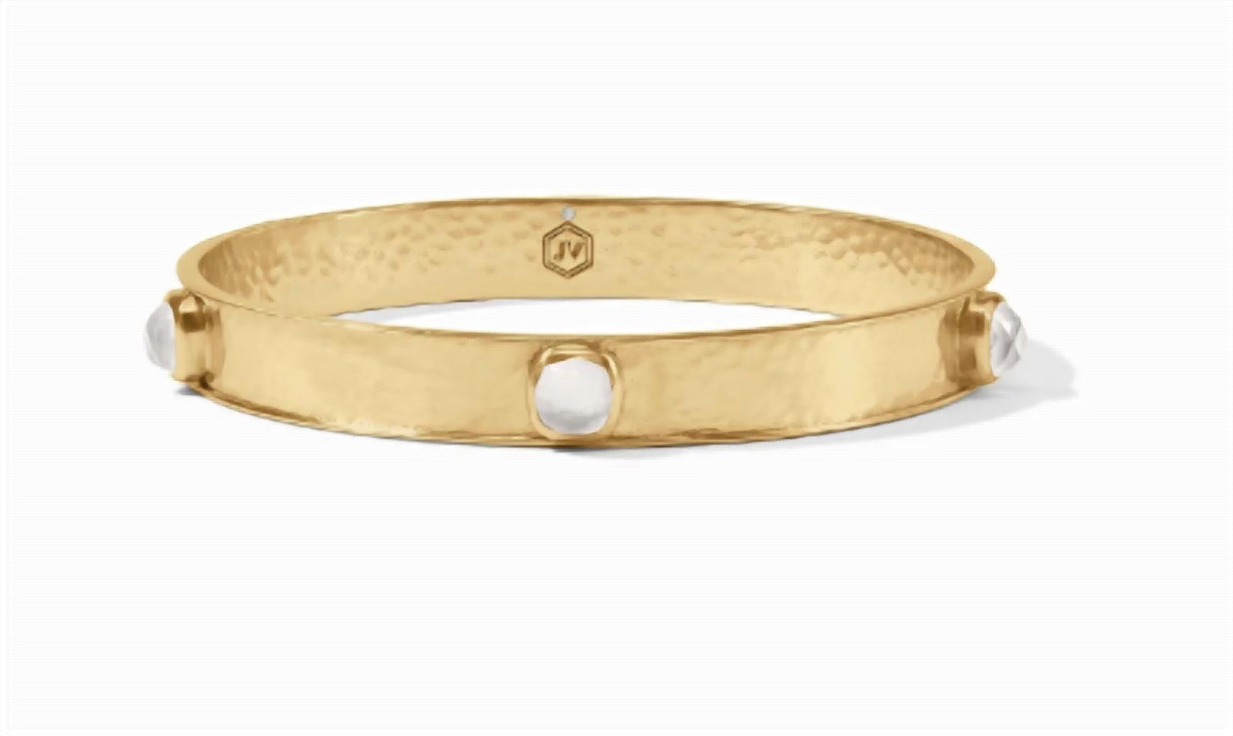 Julie Vos - Women's Catalina Stone Bangle - Small