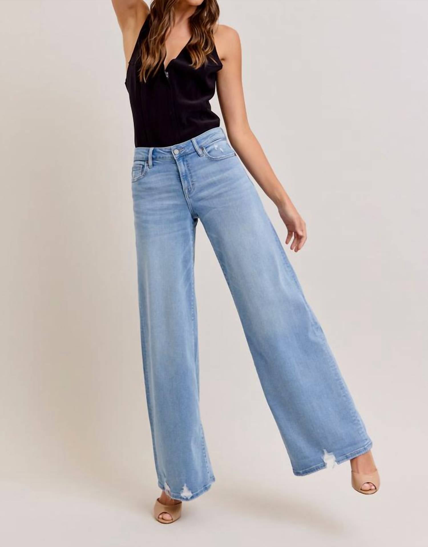Hidden - 33" Nori Midrise Super Wide Leg Jean