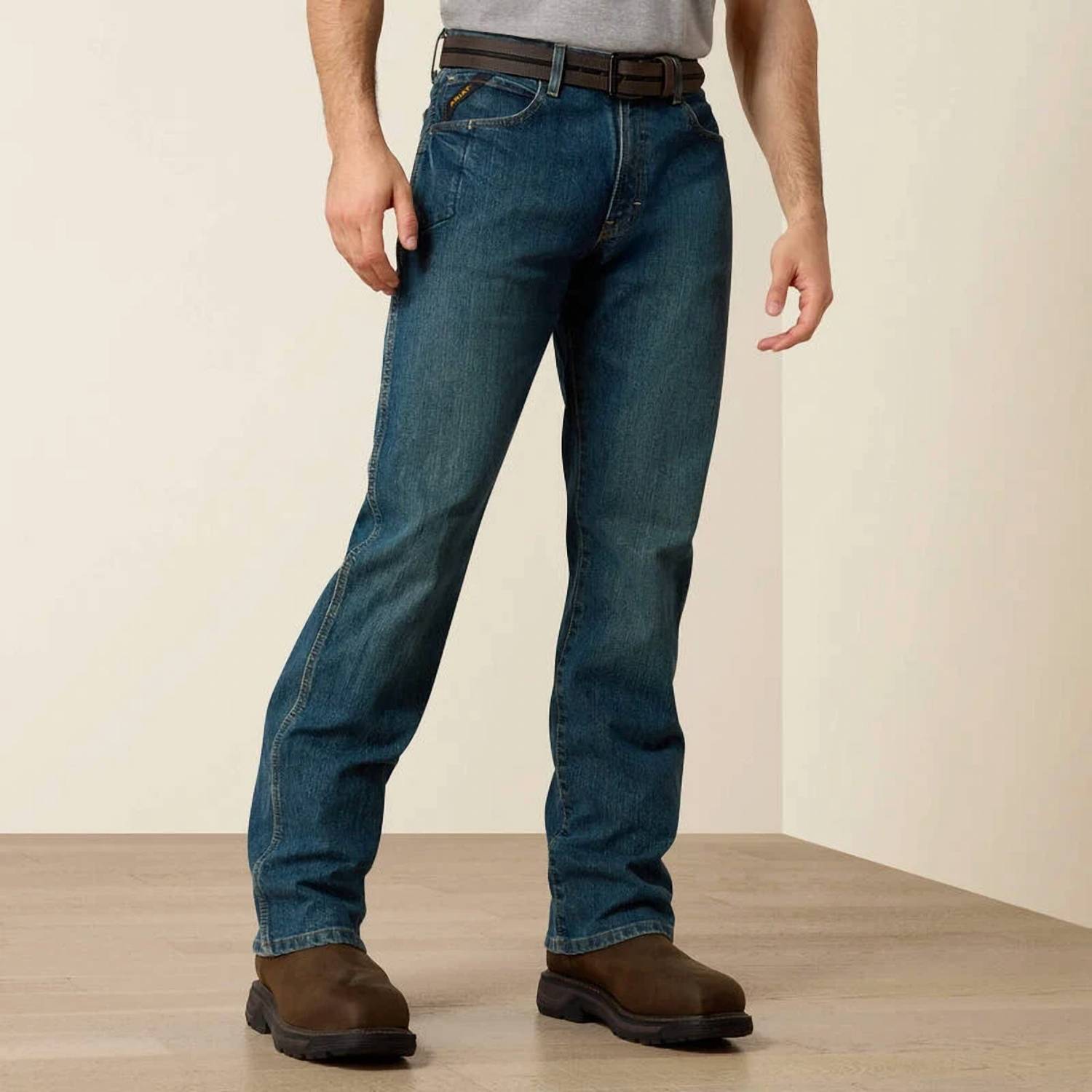 Ariat - Rebar M4 Relaxed Durastretch Basic Bootcut Jeans