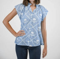 Victoria Dunn - Bays Short Sleeve Blouse