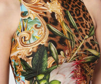 Philipp Plein - Baroque Flowers Crop Top
