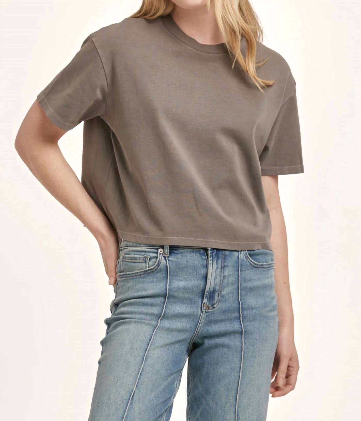 Dear John Denim - Maddox Boxy Crop Tee