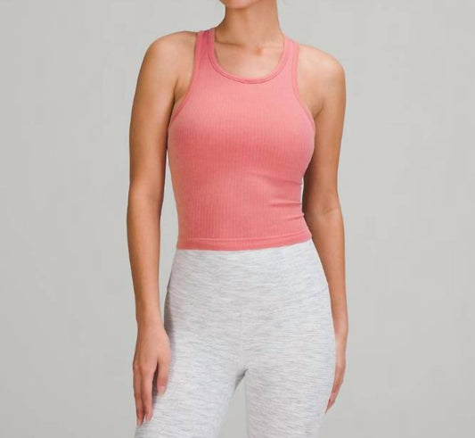 Lululemon - Ebb To Street Cropped Racerback Tank Top