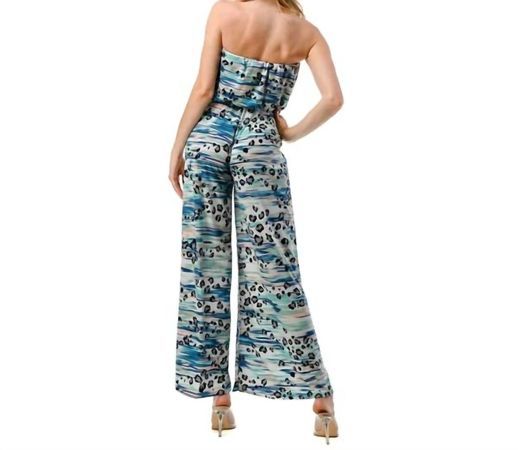 Ariella - Tube Wide Leg Jumpsuit