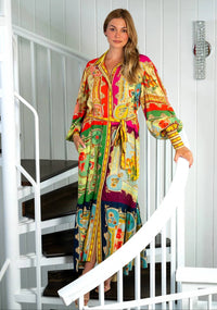 Tolani - Abani Fusion Midi Dress