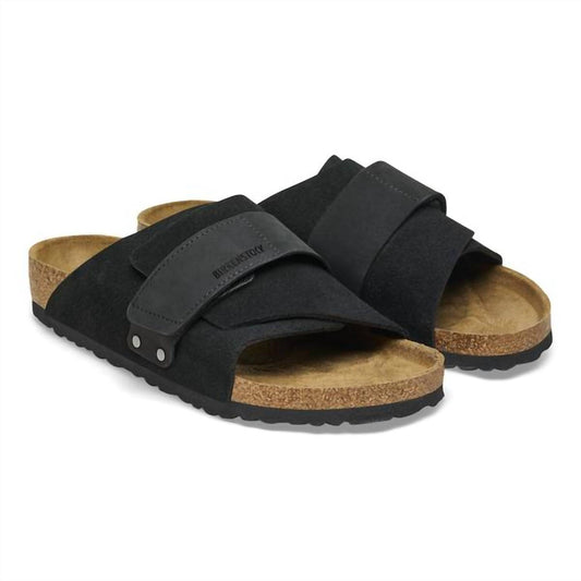 Birkenstock - Unisex Kyoto Nubuck Suede Leather Slide