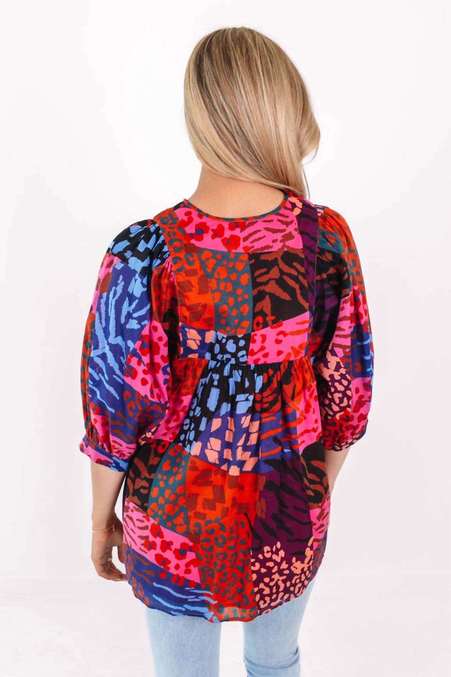 J.Marie - Jade Puff Sleeve Tunic