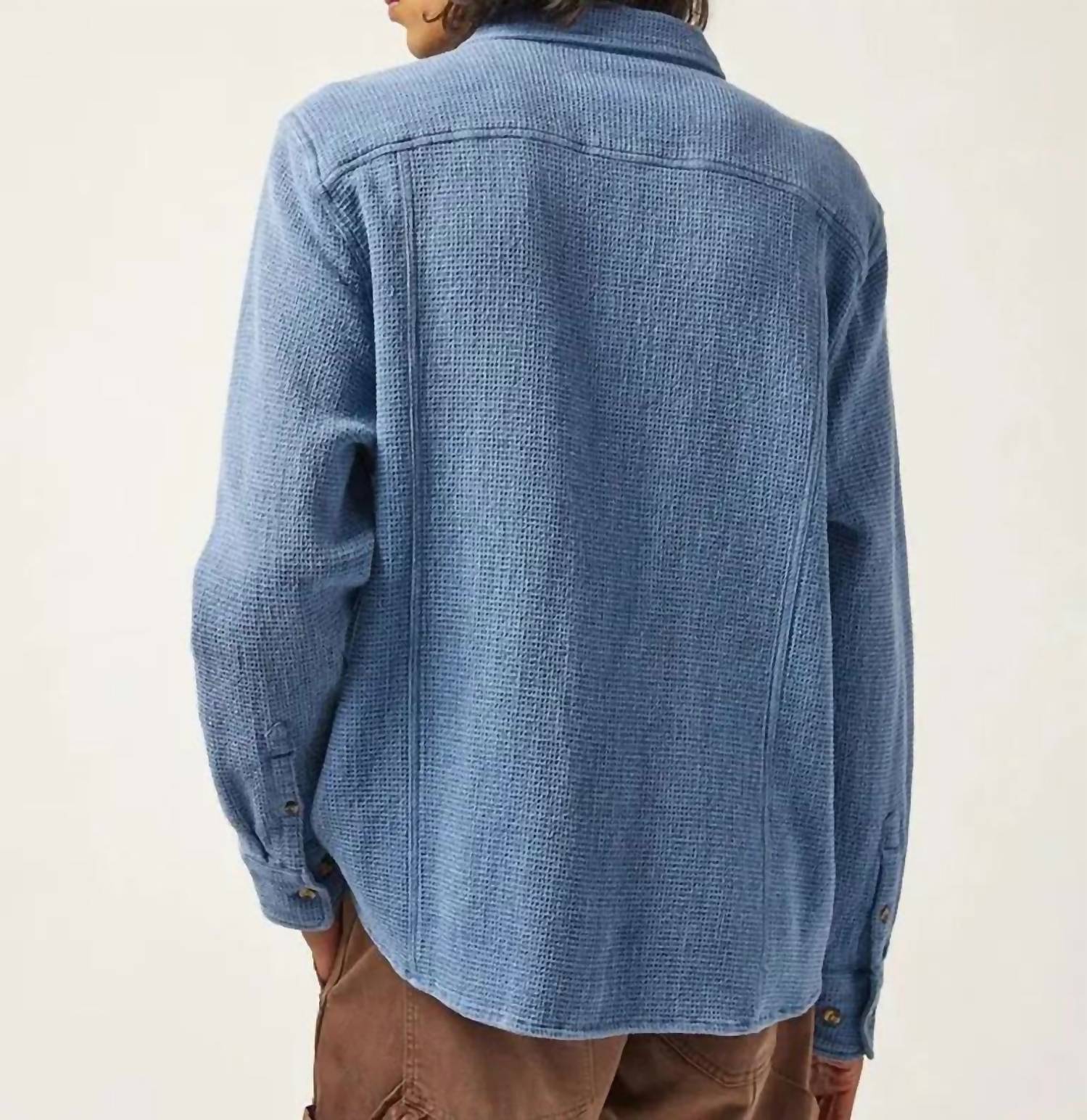 Corridor - Waffle Long Sleeve Shirt Top