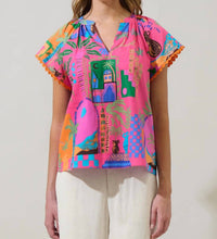 Sugarlips - Lanus City Alya Split Neck Top