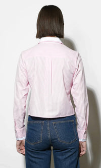Greylin - Daphne Contrast Button Down Top