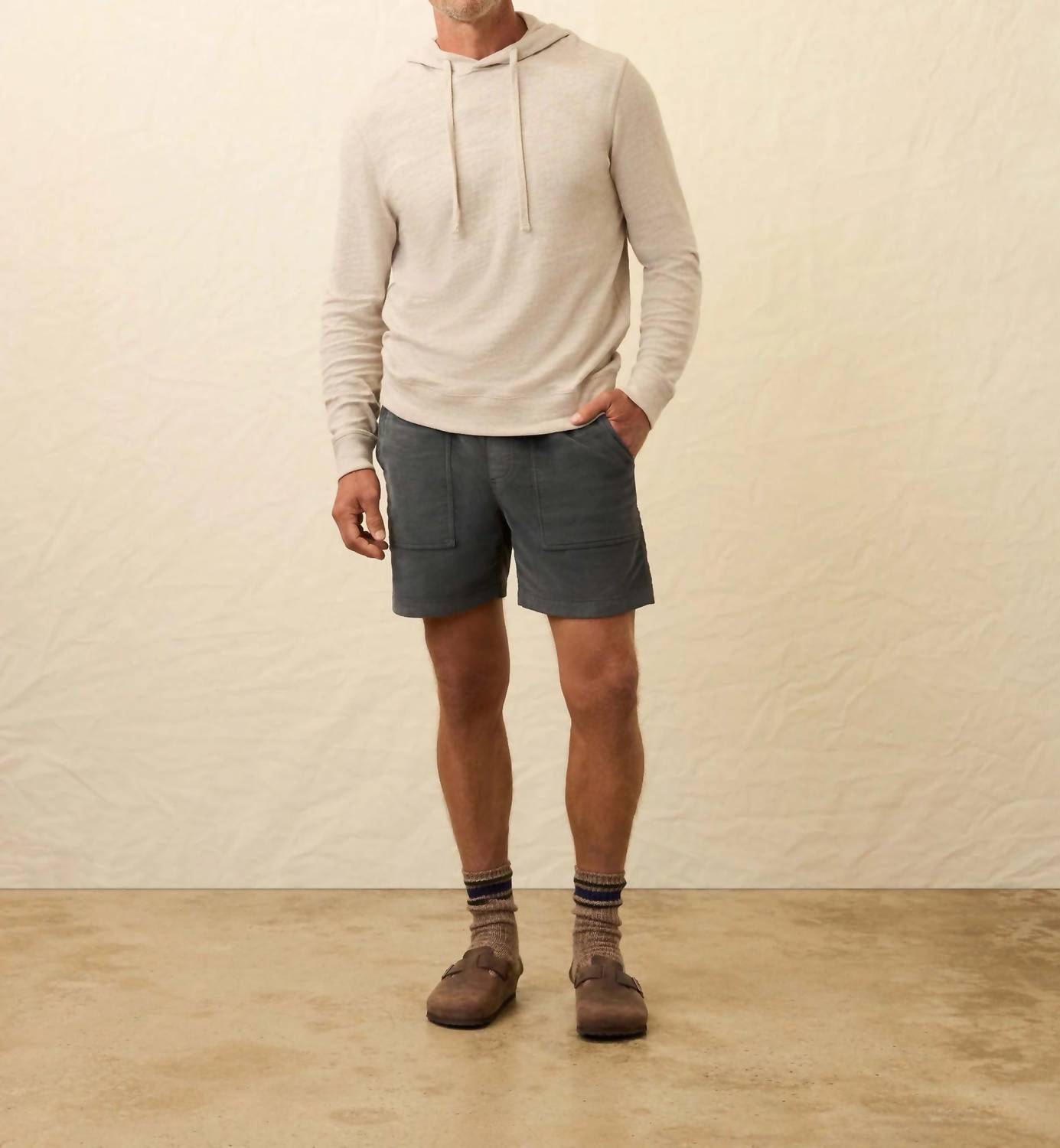 Faherty - Sunwashed Midweight Organic Hoodie