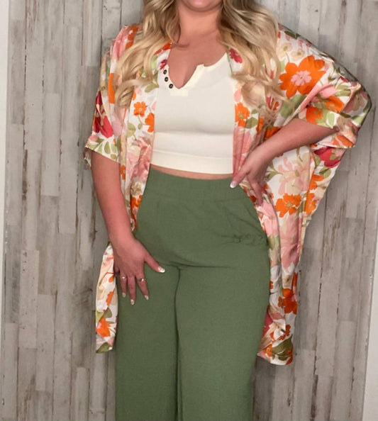 Umgee - Dolly Summer Floral Kimono