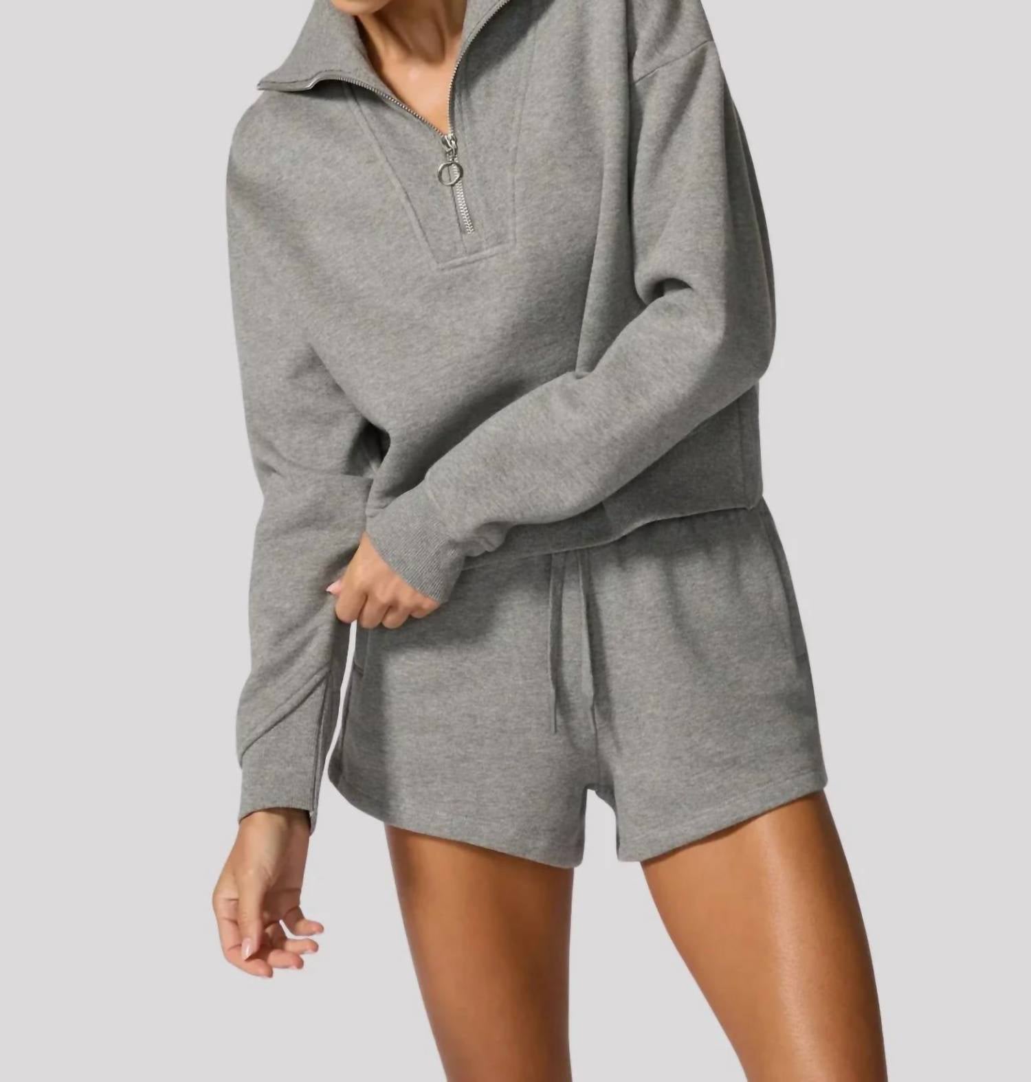 Mpg Sport - Kathleen 1/4 Zip Sweatshirt