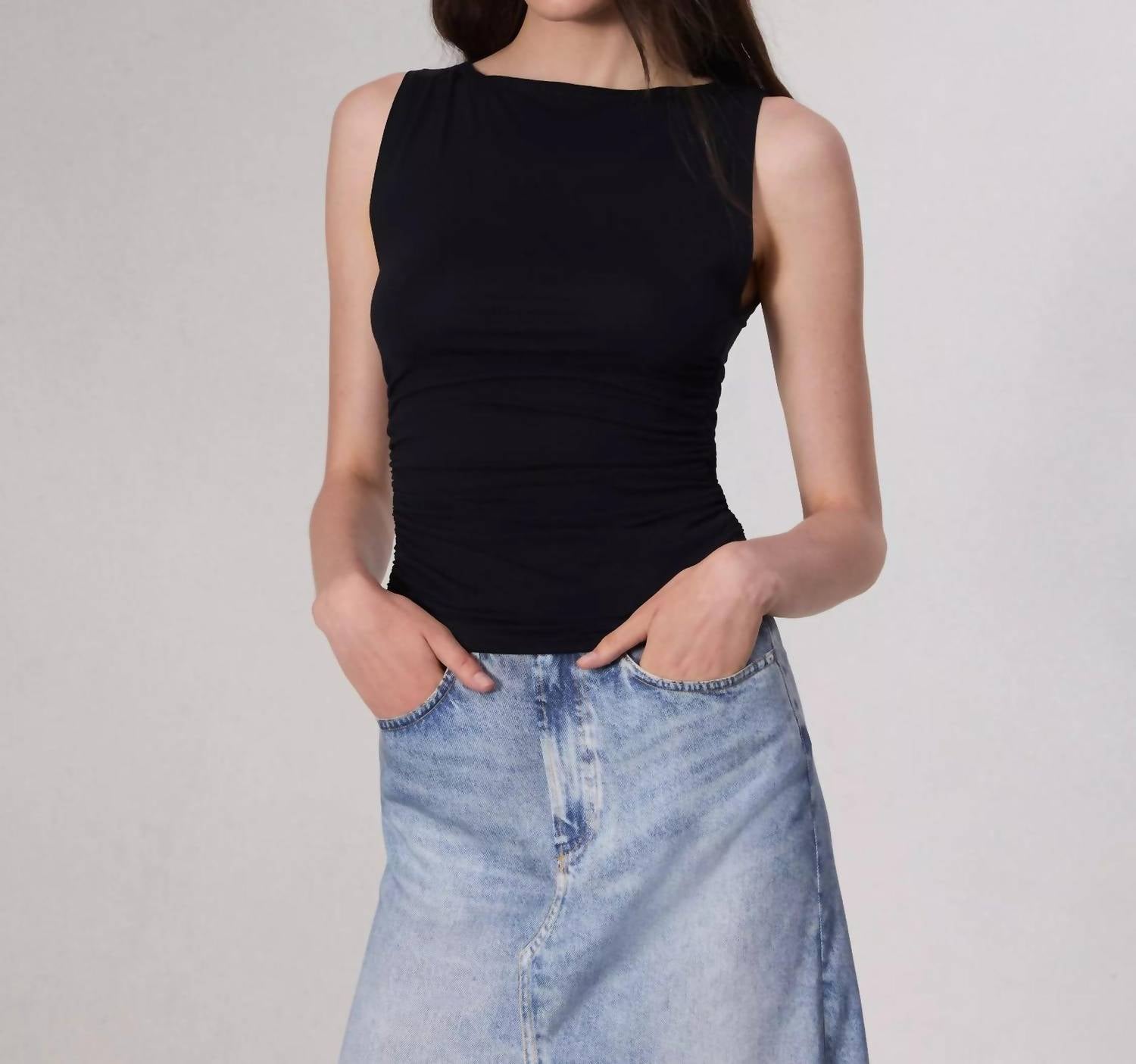 Rag & Bone - Luca Shirred Tank