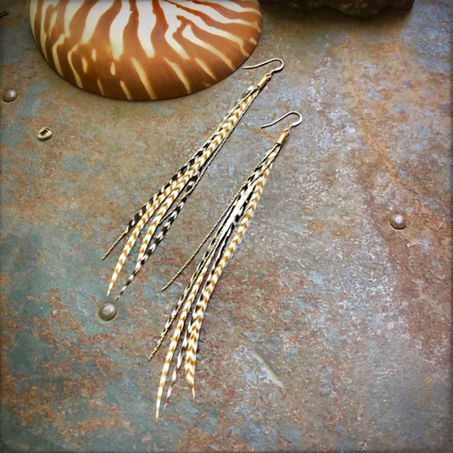 Astali - Women's Mini Feather Earrings