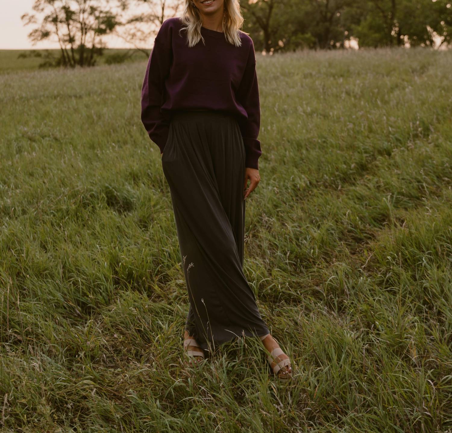 Easel - Rylee Wide-leg Pants