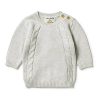 Wilson + Frenchy - Kid's Knit Mini Cable Sweater