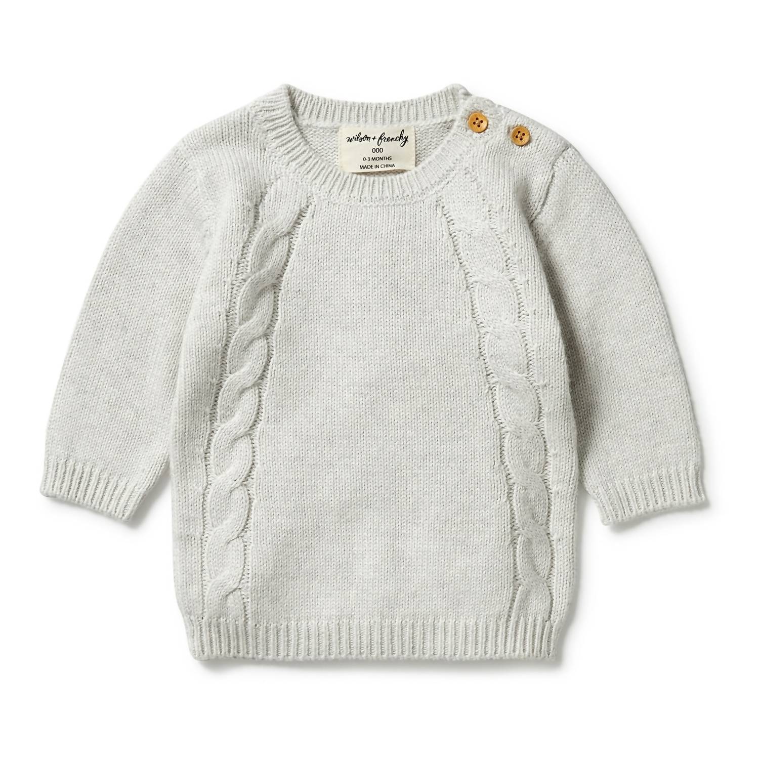 Wilson + Frenchy - Kid's Knit Mini Cable Sweater