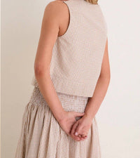Emerson Fry - Button Front Wide Hem Top