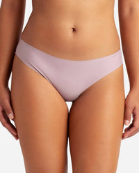 Danskin - 5-pack Bonded Microfiber Thong Underwear With Lace Back