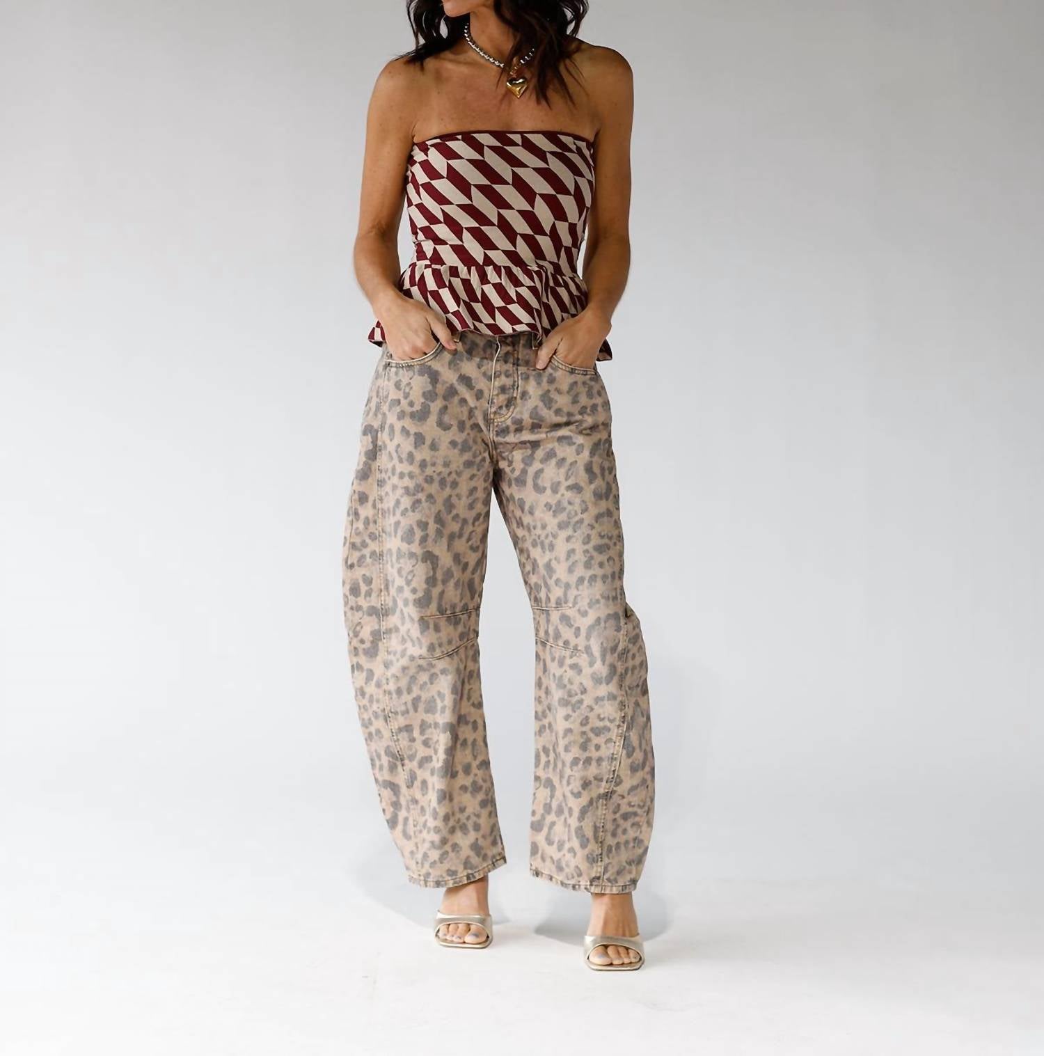 Lucy Paris - JULIETTE STRAPLESS TOP