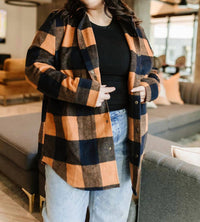 Ampersand Ave - Frankie Plaid Shacket