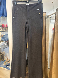 Ecru - WORTH BUTTON DETAIL PANT