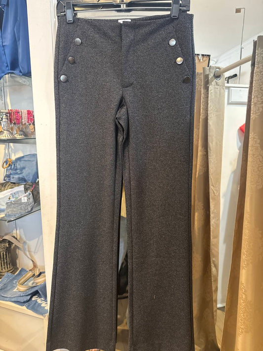 Ecru - WORTH BUTTON DETAIL PANT