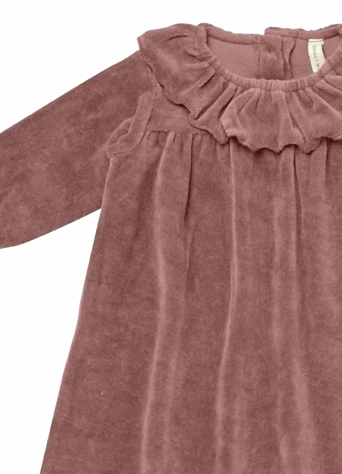 Quincy Mae - Girl's Velour Baby Dress