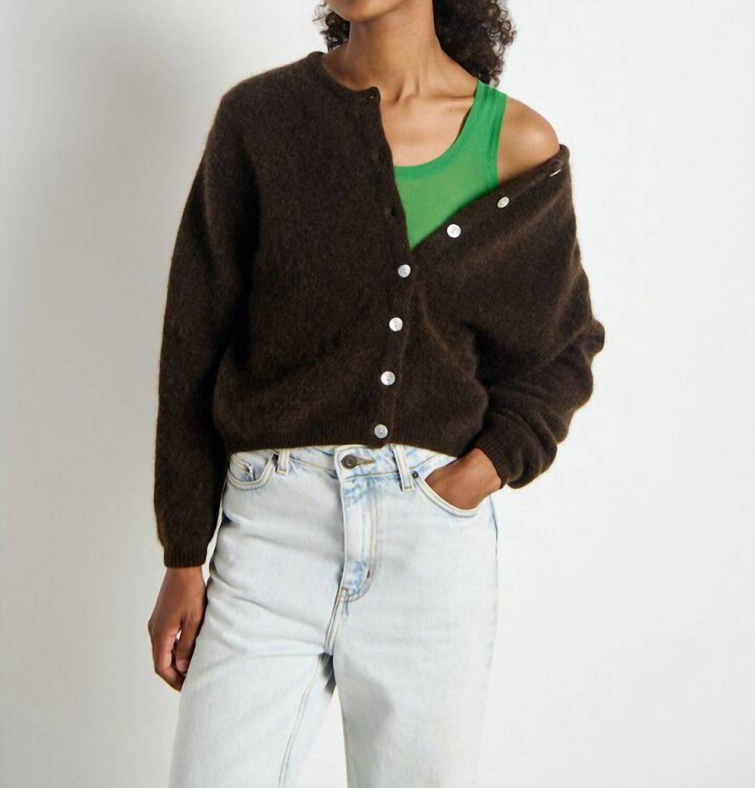 American Vintage - VITO BUTTON DOWN CARDIGAN