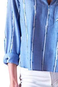 Finley - Ethnic Stripe Joni Popover Shirt