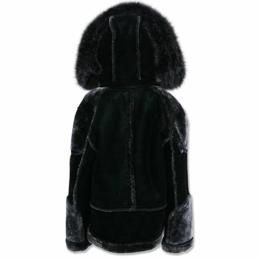 Jordan Craig - Kids El Jefe Shearling Moto Jacket