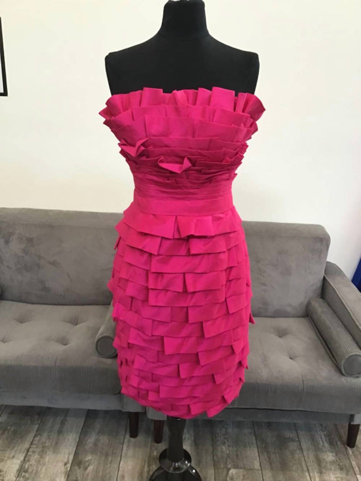 Terani Couture - Women's Midi Strapless Dress