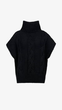 Smythe - Cable Knit Sleeveless Sweater