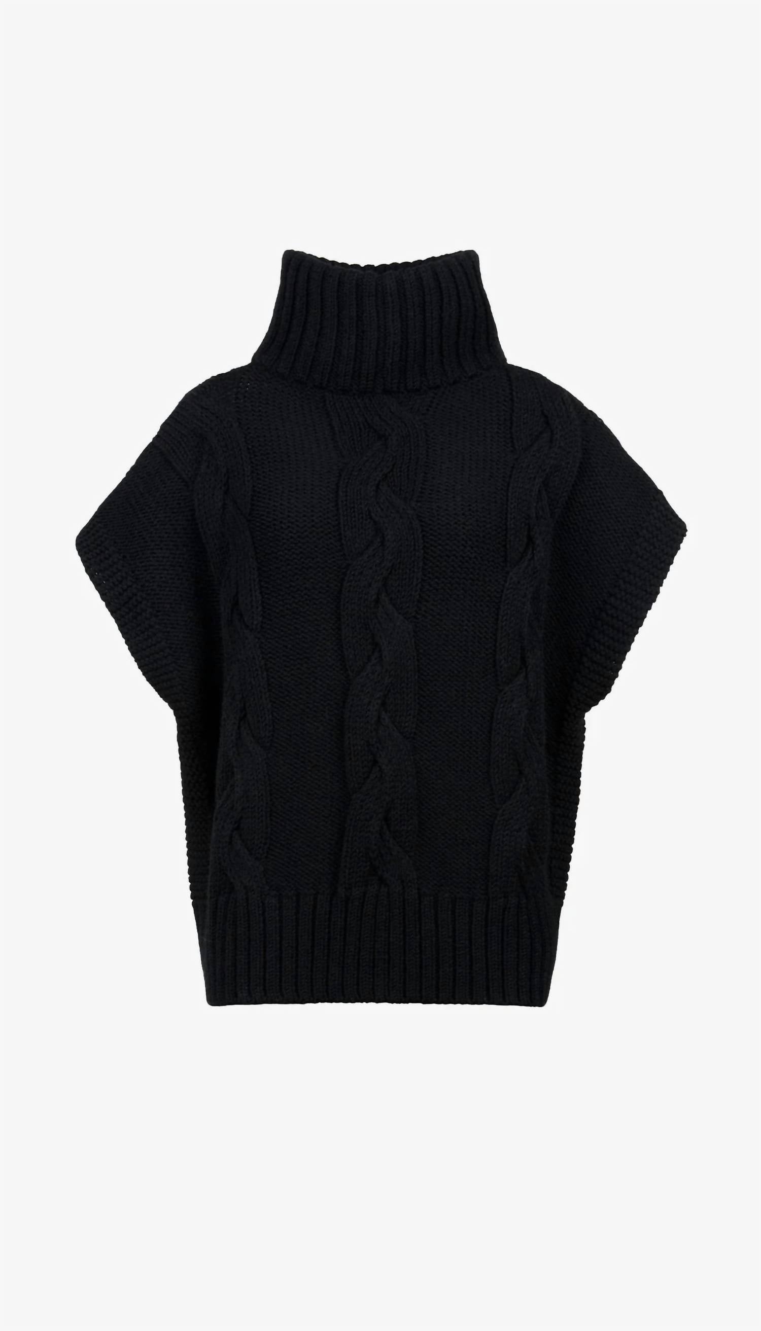 Smythe - Cable Knit Sleeveless Sweater