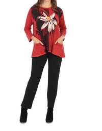 Jess & Jane - Linda Mineral Washed Patch Pocket Top
