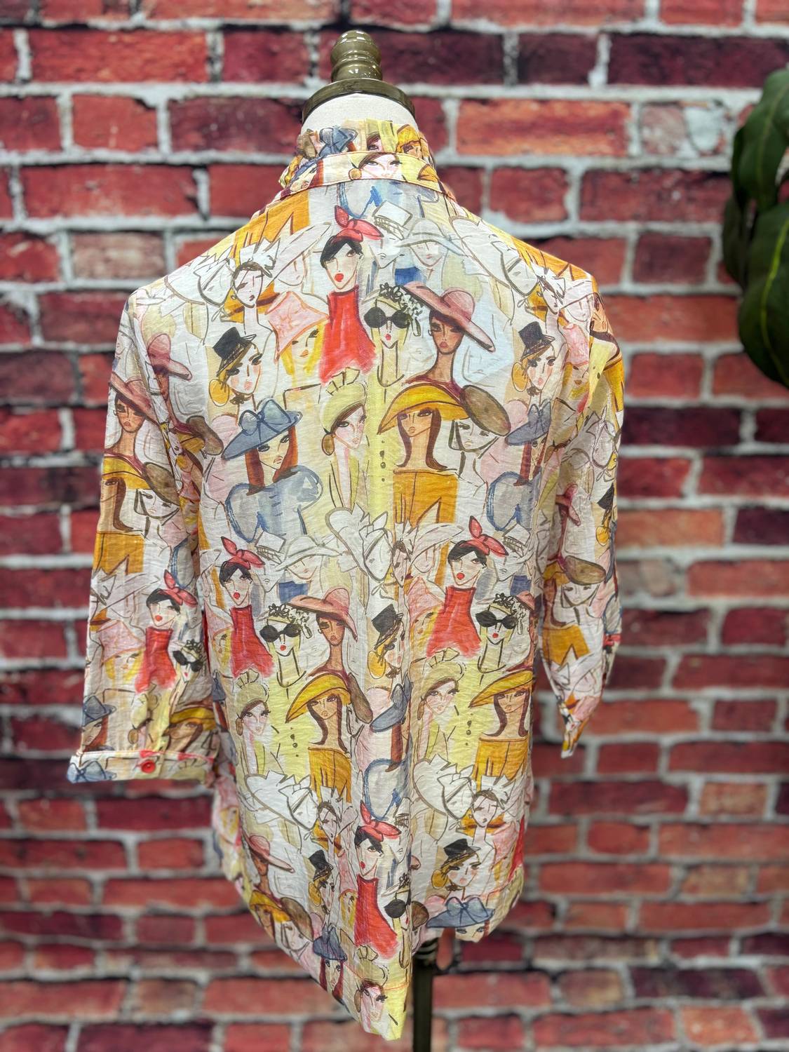 Terra - Women's Artistic Muse Button-down Top